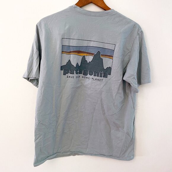 Patagonia Men's 73 Skyline Organic T-Shirt, Size Medium - Picture 3 of 6